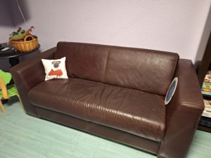 Ledercouch zu Verschenken