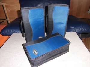 EZ Choice DVD & CD Bag Blau Schwarz