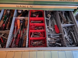 Werkzeugschrank Schubladenschrank mit Qualitätswerkzeug gefüllt Bild 2