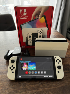 Nintendo Switch OLED (HK-Version) | Weiß | Neuwertig