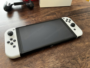 Nintendo Switch OLED (HK-Version) | Weiß | Neuwertig Bild 4