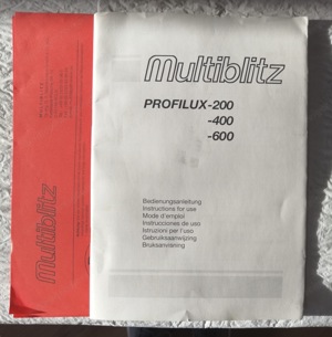 MULTIBLITZ Blitzanlage Compact Profilux 200 mit Zubehör Bild 3