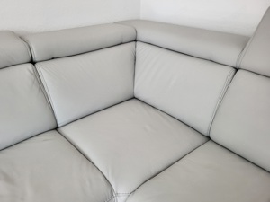 Ledersofa, verstellbar, relaxliege  4 Personen Bild 3