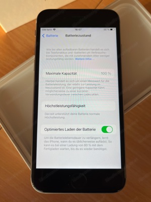 iPhone 6S, gebraucht, guter Zustand, Akku sehr gut, zu verkaufen Bild 3
