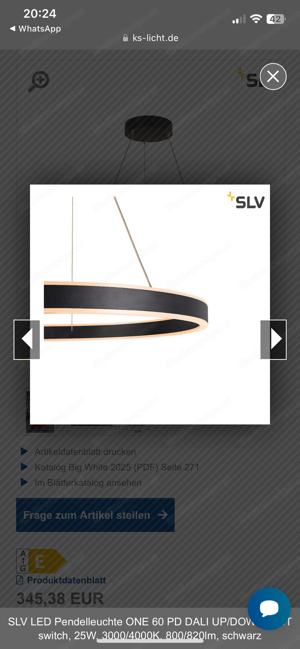 LED Pendelleuchte SLV Bild 2