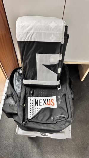 CORE Kite Nexus 4, schwarz, 9 m  (fast neu)