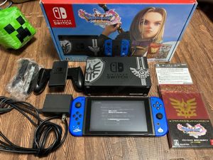 Nintendo Switch Dragon Quest XI S Lotto Limited Edition Joy-Con aus Japan gebraucht