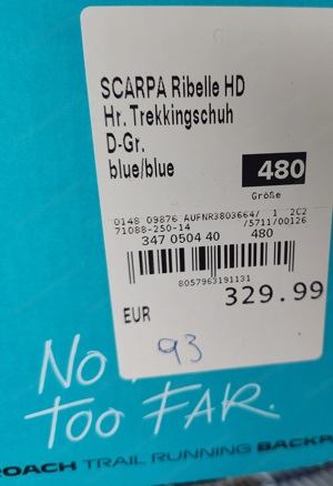 Bergschuhe Scarpa, Gr 48 Bild 5