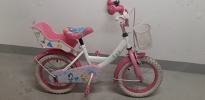 Kinderfahrrad Mädchen 4...6 Jahre (Stützräder inklusive)