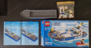 Lego City Polizeiboot   Police boat 7287 Bild 3