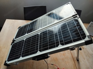 Solarpanel faltbar mit Tasche - Outdoor - Camping - Prepper  Bild 2