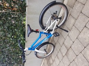 Woom 4 Kinderfahrrad blau Bild 3