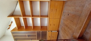 Aufbewahrungsregal mit Schrank und Schubladen Bild 3