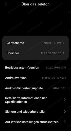 Xiaomi 11T Pro 256GB - Top Zustand Bild 4