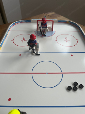 Playmobil Eishockey inkl. Eisputzmaschine  Bild 2