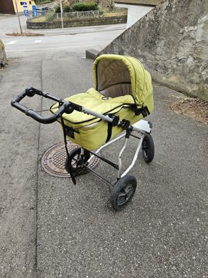 Mountain Buggy - Urban Jungle Babywanne inkl. Gestell und Regenschutz Bild 3