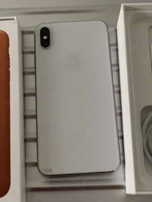 Apple Handy XS MAX silber 