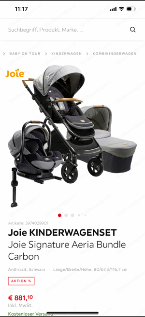 Kinderwagen Set  Bild 5