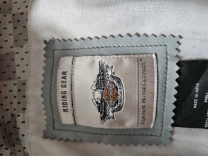 weiche Lederjacke ,Harley Davison Bild 3