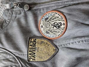 weiche Lederjacke ,Harley Davison Bild 5