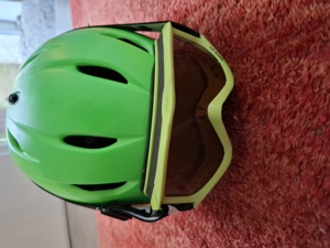 Kinder Skihelm + Brille  Bild 3