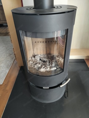 Kaminofen Aduro 9 Air Stahl schwarz 6 kW mit Schublade Bild 3