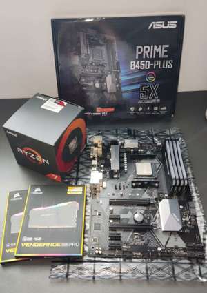 AMD R7 2700X Bundle mit Mainboard u. 32GB Ram + OVP Bild 5