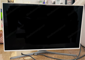 Wunderschöner weißer TV Samsung - Full HD - LCD 40 Zoll Fernseher