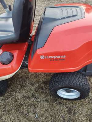 Husqvarna Rider R216AWD Allrad Rasenmäher, Rasenmähertraktor, Aufsitzmäher Bild 7