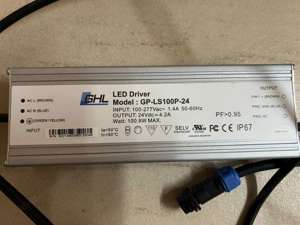 GHL LED Driver 24V 100W