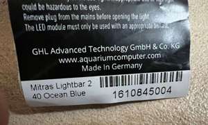 GHL Mitras Lightbar 2 Ocean Aquarium Beleuchtung Led 40 cm Bild 2