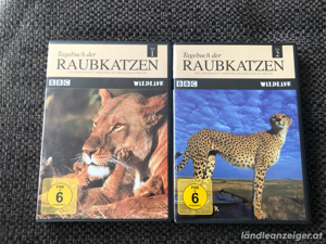 2 DVDs: Tagebuch der Raubkatzen