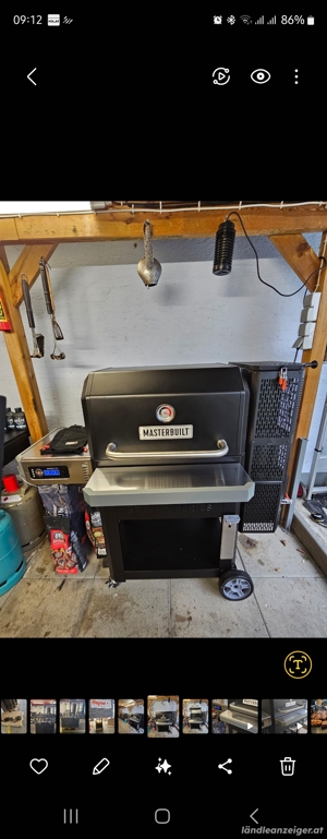 Masterbuilt Holzkohlegrill Smoker Gravity 1050