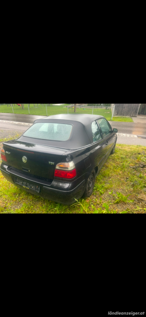 VW Golf 4 Cabrio TDI Bild 6