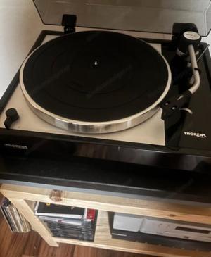 Thorens TD 1500 schwarz Plattenspieler Bild 6