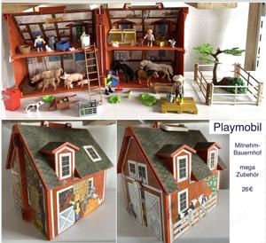 Playmobil Mitnehm Bauernhof ab 22  Bild 10