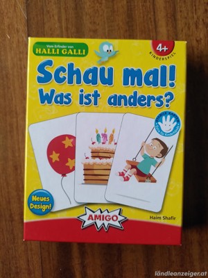 Kartenspiel "Schau mal! Was ist anders?" von Amigo