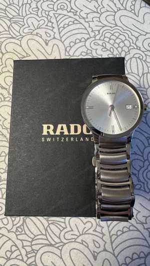 Neuwertige RADO Centrix Silver Dial Quartz 