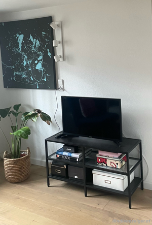 TV Bank Ikea schwarz VITTSJÖ