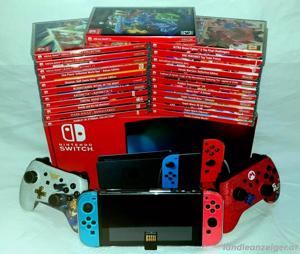 Nintendo Switch Komplett Bundle Konsole 32 Games Bild 5