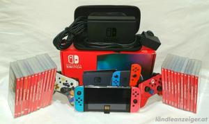 Nintendo Switch Komplett Bundle Konsole 32 Games Bild 2