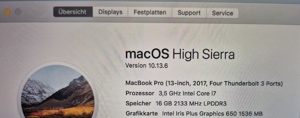 MacBook Pro (13-inch, 2017) Bild 3