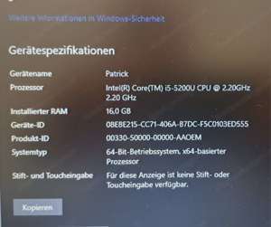 Notebook - HP 350 G2 i5, 16GB RAM, 512GB SSD, Windows 11 Pro - Topzustand ! Bild 4