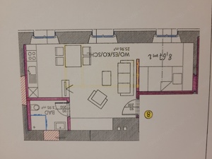 1-Zimmer-Wohnung möbliert Bild 3