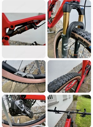 Simplon Cirex MTB XL, Racefully, Red Glossy Bild 2