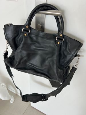 BALENCIAGA CITY metallic edge noir Bild 3