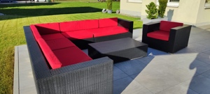 Gartenlounge Set aus Polyrattan