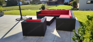 Gartenlounge Set aus Polyrattan Bild 4