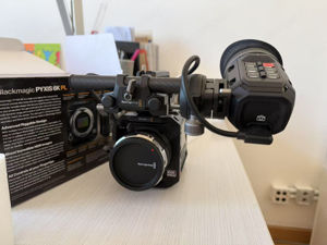 Blackmagic PIXYS 6K PL mit Viewfinder