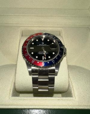 Rolex GMT Master II Ref. 16710T 40mm Pepsi 2005  Bild 10